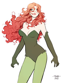 idosiris:  Poison Ivy // artwork by Marcio