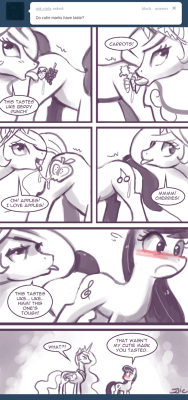 askprincessmolestia:  Ask Princess Molestia #124  Brilliant as always. omg Molestia is so cute when she&rsquo;s licking things