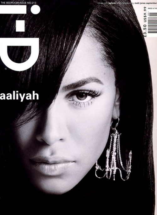 filthavenue:  Aaliyah i-D Magazine September 2001 Issue 