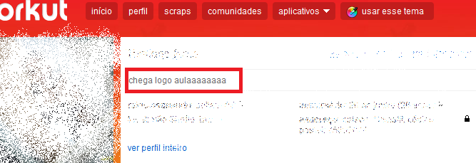  Como pode existir uma pessoa assim?  tinha que ser do orkut u-u  