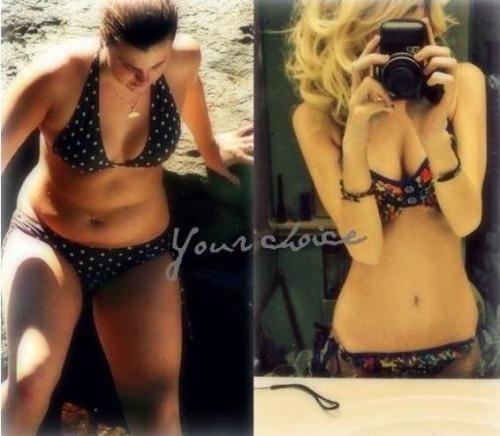 Before Fat and After Skinny