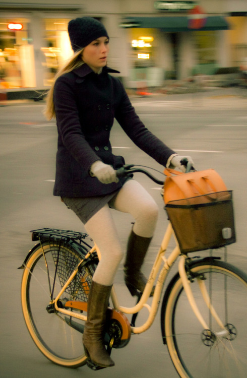 agirlandabicycle: Some people have winters where you can ride your bike in. 