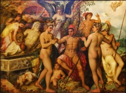 necspenecmetu:  Frans Floris, The Judgement of Paris, c. 1548 