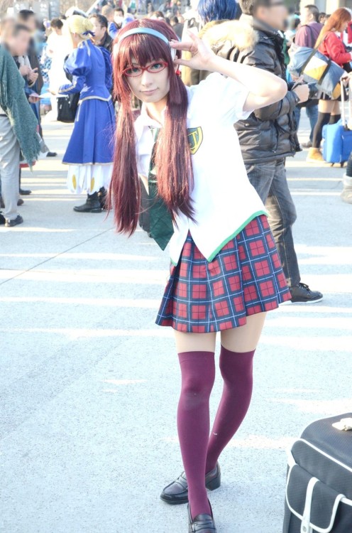 vandariwuuuuutcosplay:  Character: Mari Illustrious Makinami Anime/Manga series: Neon Genesis Evange
