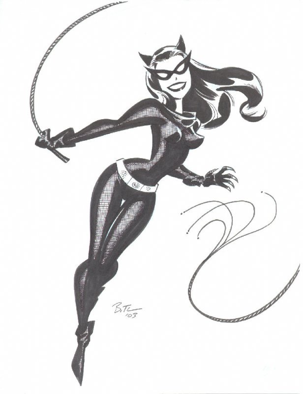 nanigasy:  Bruce Timm - Catwoman 