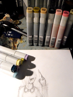 Aawwww yeeea, just got new markers and ink