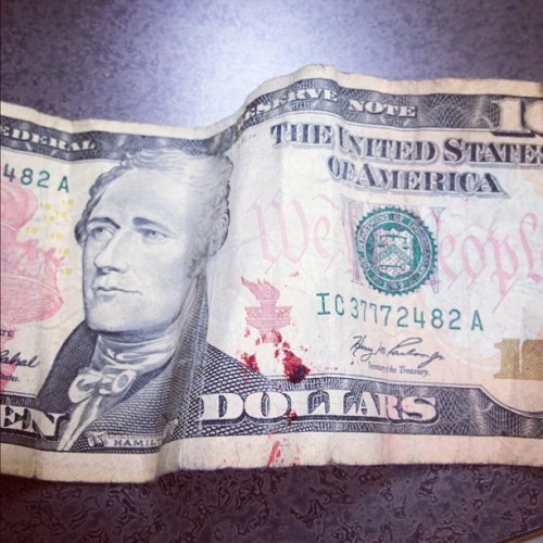 Somebody fought had for this 10, lol (Taken with instagram)