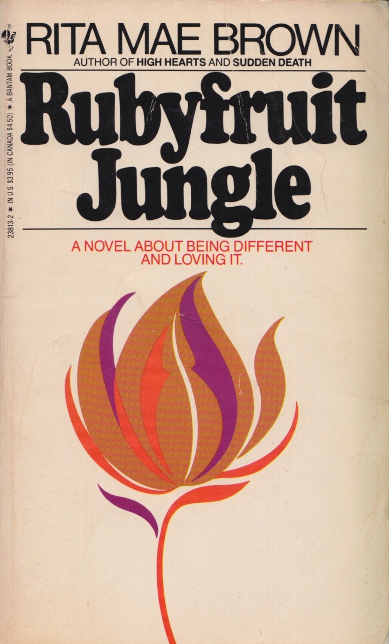 readersandwriterspaperbacks:  rubyfruit jungle rita mae browna bantam book, 1983246