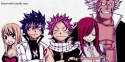 brosworld:  Team Fairy Tail (Lol at their faces) 