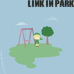 Cage-Isnt-An-Emotion-Dumpass:  Fuckyeahzeldahumor:  Link In Park By ~Inintendo  Yes