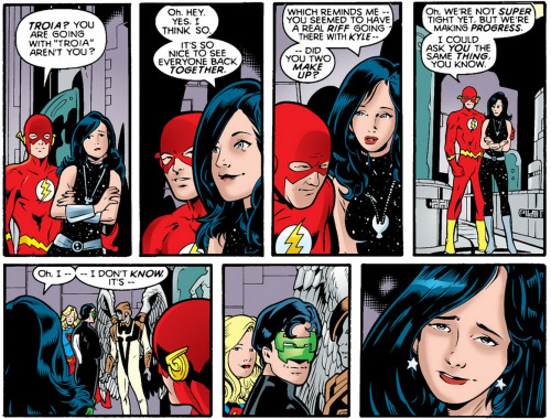 fycomicbookfriendships: JLA/Titans #3
