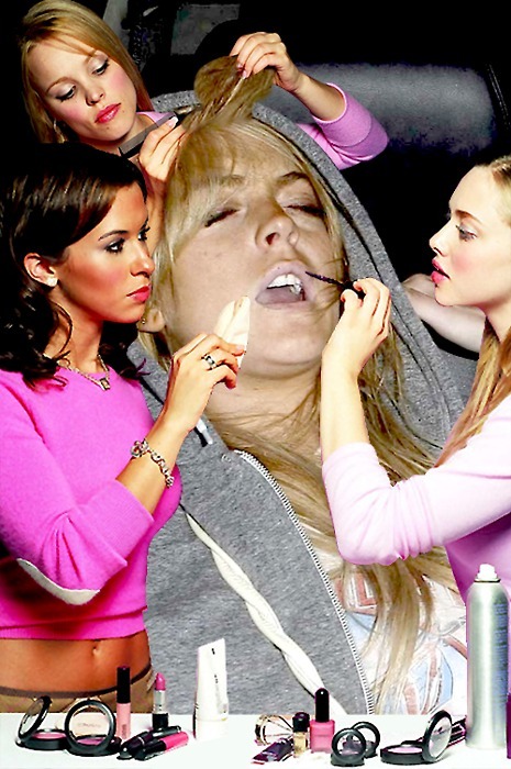 Oh those mean girls. 