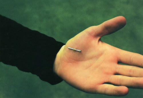 phillipmark:  swagtitsandapplesauce:  I use to do that with safety pins  Pussy shit.