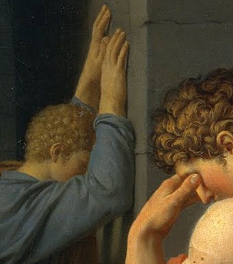 proustitute:  Hands of Jacques-Louis David’s adult photos