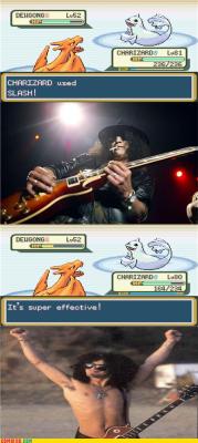  ¡Charizard usó Slash! ¡Es super efectivo!