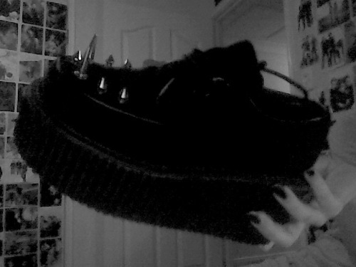t33nsp1r1t:  I got busy with my Creepers today :))) The studs make them look so badass. I still have to stud up the back aswel but for now they look awesome. 