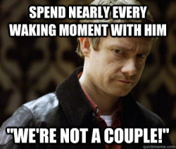 Defensively Heterosexual John Watson Week: