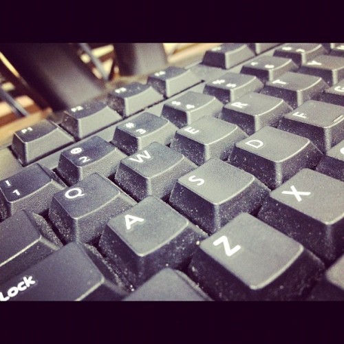 Dusty keyboard (Taken with instagram)