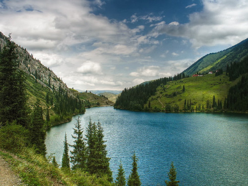 by secondary sense on Flickr. Nice view of Kolsaisky lake in Kazakhstan.