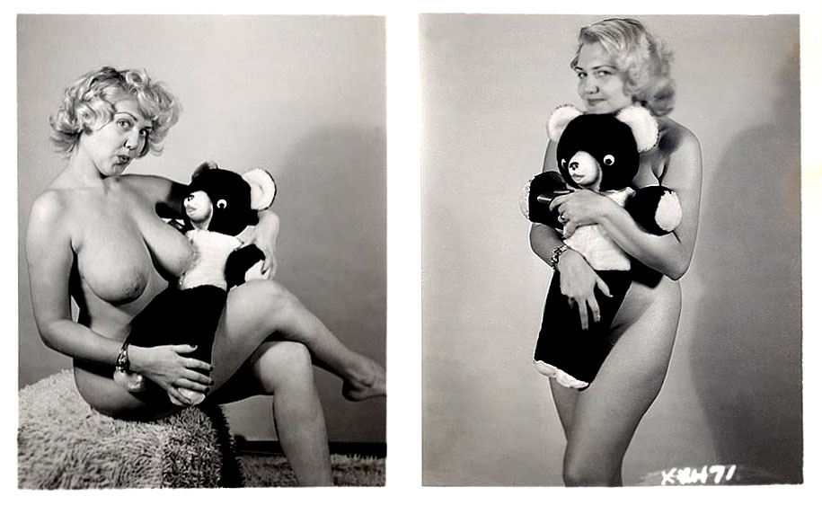  An older Jennie Lee lovin’ her favorite Teddy Bear! Shots from another Fan Club