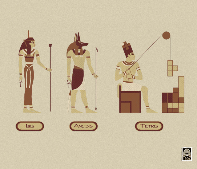 handsoffmydinosaur:  Video Game God. Shirt available here! Dont’ forget to check