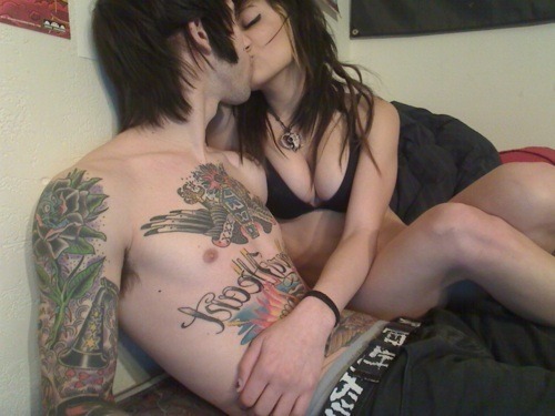 Tattooed Stoner Dude