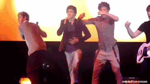 I'm officially obsessed with gifs of Louis on tour: