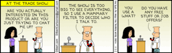 Even Dilbert …