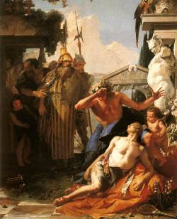 artandopinion:  The Death of Hyacinth 1752 Giovanni Battista Tiepolo 