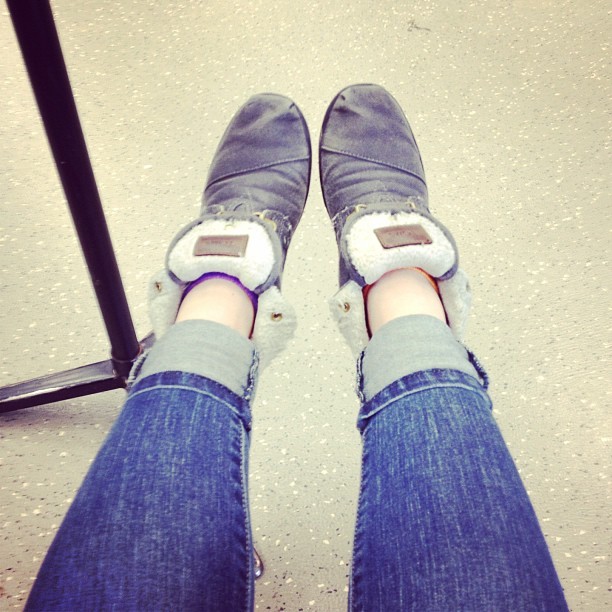 My jeans, hahaha. (Taken with instagram)