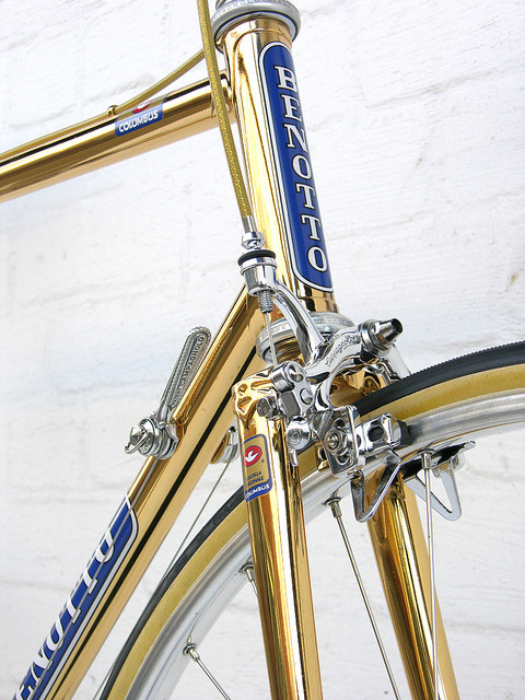 bikebiztokyo: Benotto 18 Karat Gold by Eisenherz-Bikes on Flickr.