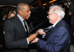 awesomepeoplehangingouttogether:  Jay-Z and