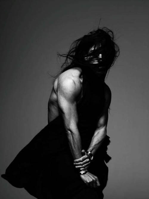 yiapanis:   A portrait of Rick Owens by Nick Knight styled by Panos Yiapanis  