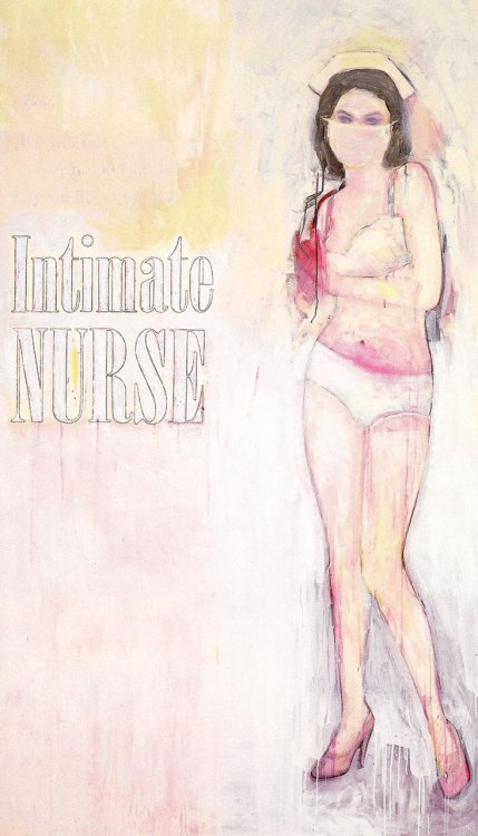 mudwerks: (via adski_kafeteri: Richard Prince) Richard Prince - Intimate Nurse  (2004)  Inkjet, silk