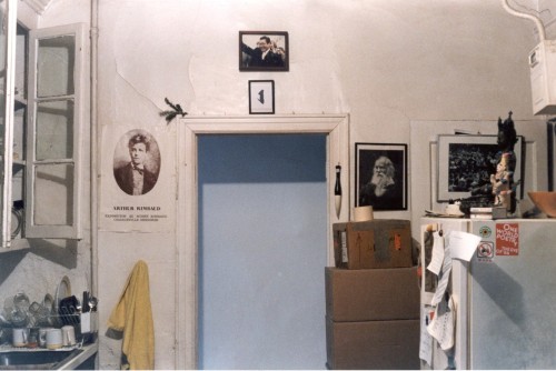 nirvikalpa: Gordon Ball, Portion of Kitchen &amp; Hallway of Allen Ginsberg’s E. 12th St. Apartment