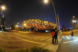 stadium-love-:  Bird’s Nest by wongfugui Beijing National Stadium: Site of the 2008 Summer Olympics