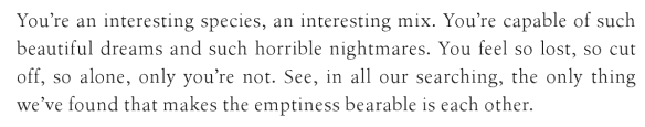 aseaofquotes:  Carl Sagan, Contact