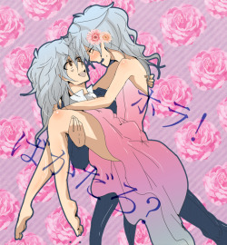 callmesphinx:  blackshucksighted: ホイホイホ～イ by ましゅれ  I like that Bakura is the one in the dress 