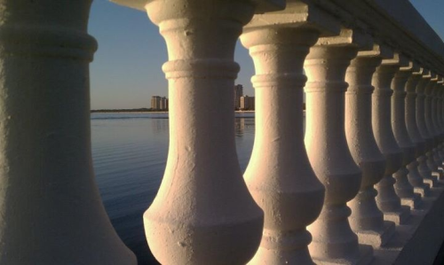 Tomorrow Bayshore Blvd. will be invaded by pirates.
Photo by: Gordon Tarpley