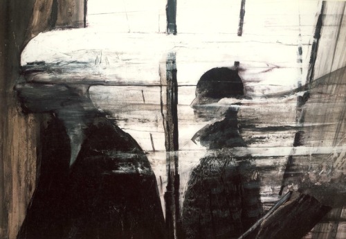 2headedsnake:  saatchionline.com “Time”, Nicola Andrea, mixed media, 1983. 