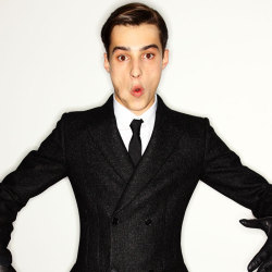  Adrien Sahores Photographed Being Silly Backstage At Jill Sander F/W 2012 