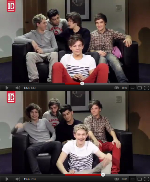upallnightwithliam:  movedbydreams:  exchange shirts, hahahaha  I didn’t notice this, until now hahaha 