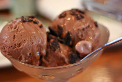 prettygirlfood:  Chocolate Gelato