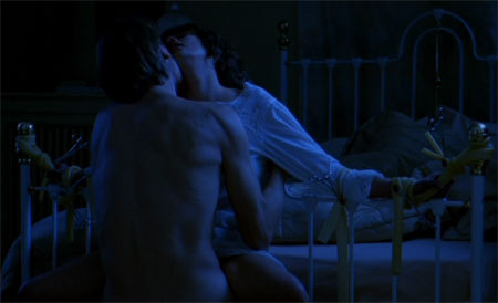 Sex Jeremy Irons and Genevieve Bujold in Dead pictures