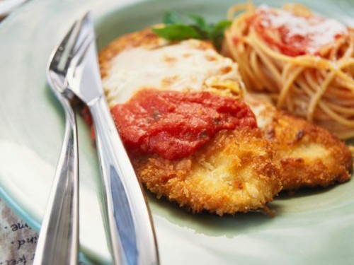 MOST POPULAR RECIPES OF 2011 ON IVILLAGE #19: Chicken Parmesan
This Italian-American classic ranked highly among iVillagers for its simplicity and speed – it takes just over 30 minute to prepare, perfect for busy weeknights. Get the recipe!