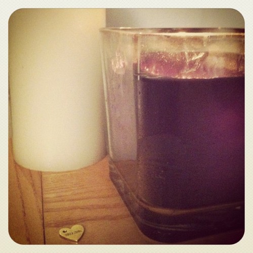 Moschino Heart in the candle light ❤ (Taken with instagram)