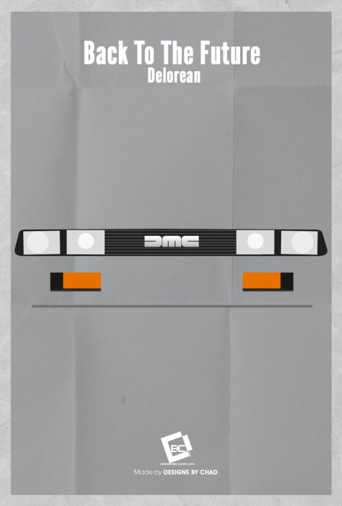 Back to the Future minimal style by Chad