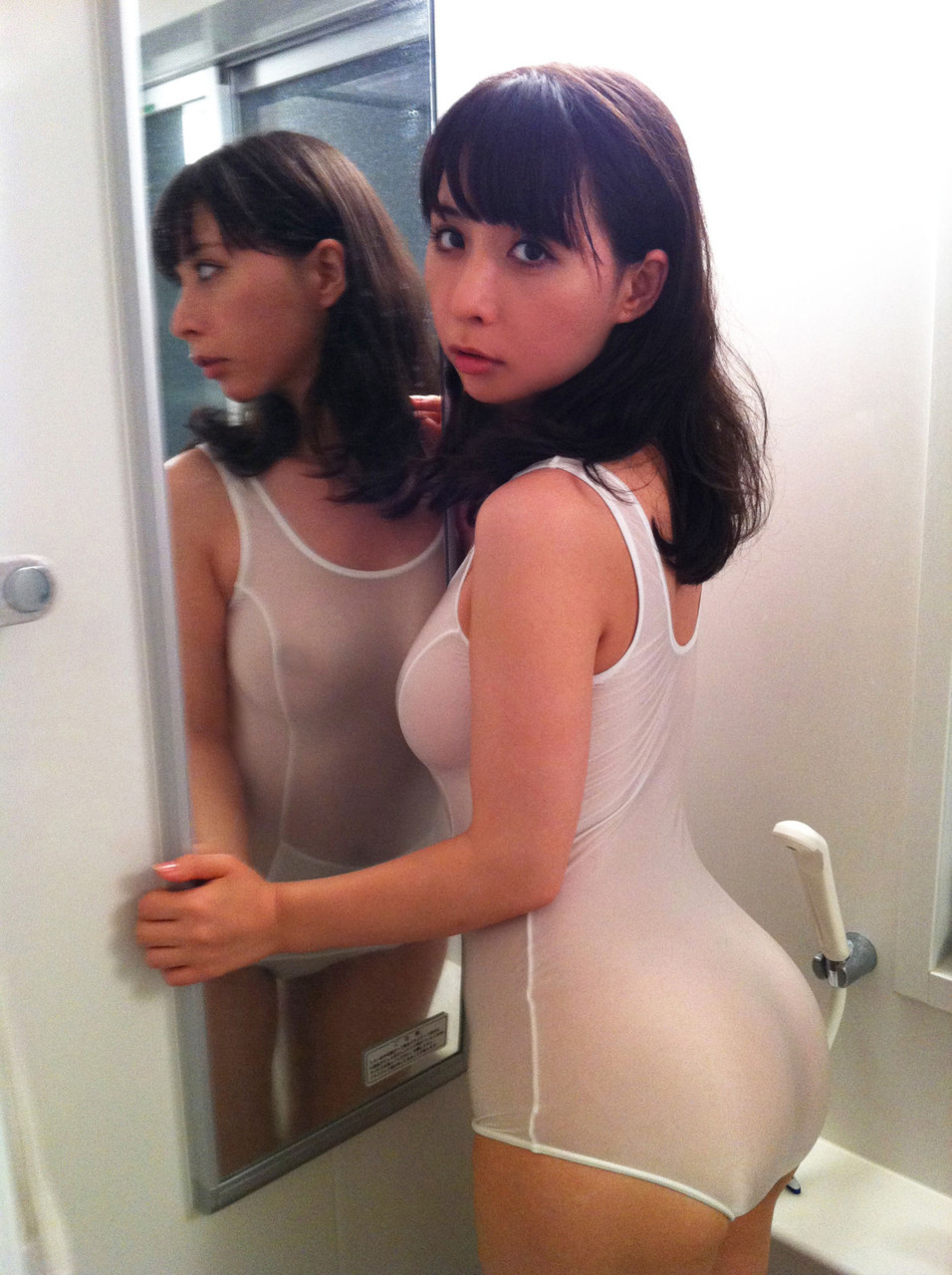 Tight lil asian booty.[follow for loads more from her] - Certified #KillerKurves 
