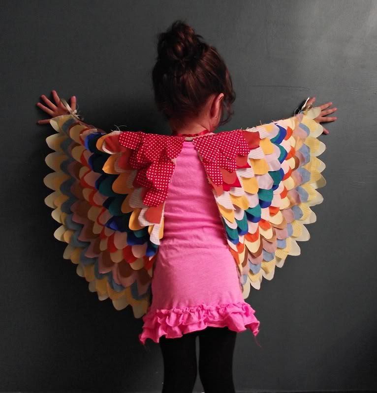 These fabric wings are awesome. I’m going to... | The Handmade Forest