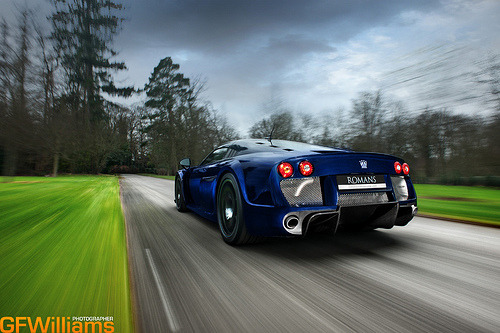 automotivated:  Noble M600 in Blue Carbon Fibre (by GFWilliams.net Automotive Photography)